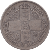 1866 ONE FLORIN ( FINE ) - FLORIN - Cambridgeshire Coins