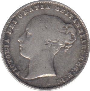 1866 ONE SHILLING ( FINE ) - SHILLING - Cambridgeshire Coins