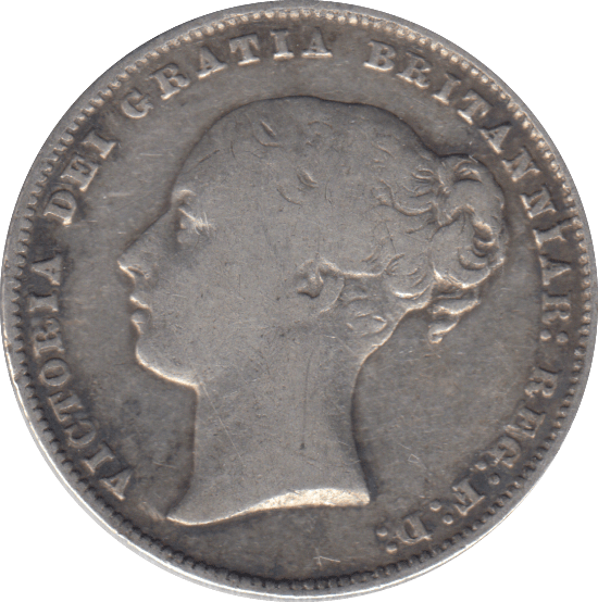 1866 ONE SHILLING ( FINE ) - SHILLING - Cambridgeshire Coins