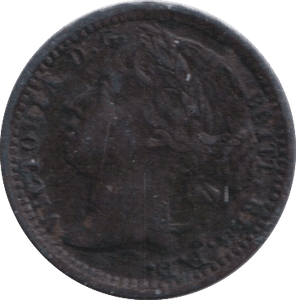 1866 ONE THIRD FARTHING ( VF ) - ONE THIRD FARTHING - Cambridgeshire Coins