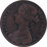 1866 PENNY ( FINE ) - PENNY - Cambridgeshire Coins