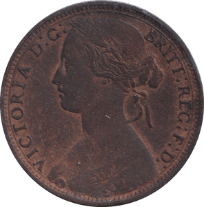 1866 PENNY ( FINE ) - PENNY - Cambridgeshire Coins