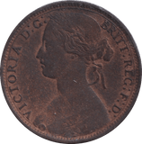 1866 PENNY ( FINE ) - PENNY - Cambridgeshire Coins