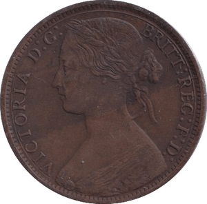 1866 PENNY ( FINE ) - PENNY - Cambridgeshire Coins