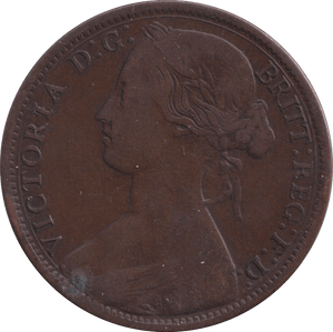 1866 PENNY ( GVF ) - PENNY - Cambridgeshire Coins