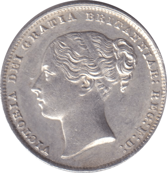 1866 SHILLING ( AUNC ) - SHILLING - Cambridgeshire Coins