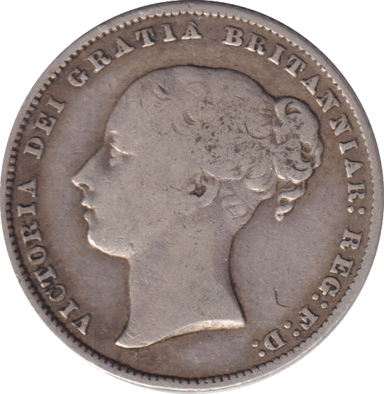 1866 SHILLING ( F ) - Shilling - Cambridgeshire Coins