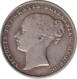 1866 SHILLING ( F ) - Shilling - Cambridgeshire Coins