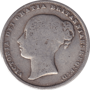 1866 SHILLING ( FAIR ) DIE 59 - SHILLING - Cambridgeshire Coins