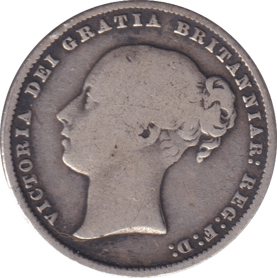 1866 SHILLING ( FINE ) - Shilling - Cambridgeshire Coins