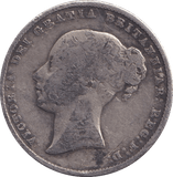 1866 SHILLING (NF) DIE 42 - SHILLING - Cambridgeshire Coins