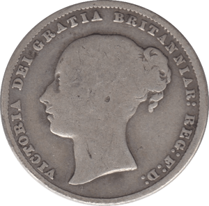 1866 SHILLING ( NF ) DIE 59 - Shilling - Cambridgeshire Coins