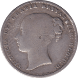 1866 SHILLING ( NF ) - SHILLING - Cambridgeshire Coins