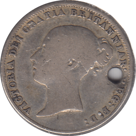 1866 SIXPENCE F82 ( FINE ) - SIXPENCE - Cambridgeshire Coins