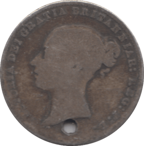 1866 SIXPENCE ( FAIR ) - SIXPENCE - Cambridgeshire Coins