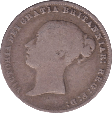 1866 SIXPENCE ( FINE ) - SIXPENCE - Cambridgeshire Coins