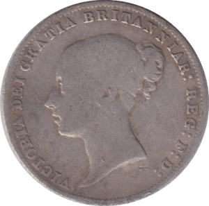 1866 SIXPENCE ( FINE ) - SIXPENCE - Cambridgeshire Coins