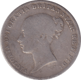 1866 SIXPENCE ( FINE ) - SIXPENCE - Cambridgeshire Coins