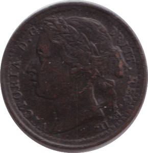 1866 THIRD FARTHING ( FINE ) - ONE THIRD FARTHING - Cambridgeshire Coins