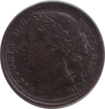 1866 THIRD FARTHING ( FINE ) - ONE THIRD FARTHING - Cambridgeshire Coins