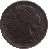 1866 THIRD FARTHING ( FINE ) - ONE THIRD FARTHING - Cambridgeshire Coins