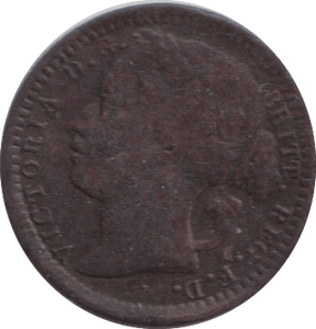 1866 THIRD FARTHING ( VF ) - ONE THIRD FARTHING - Cambridgeshire Coins