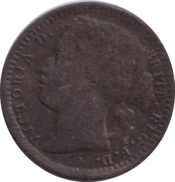 1866 THIRD FARTHING ( VF ) - ONE THIRD FARTHING - Cambridgeshire Coins