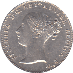 1866 THREEPENCE ( AUNC ) - THREEPENCE - Cambridgeshire Coins