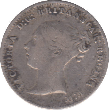 1866 THREEPENCE ( GF ) - THREEPENCE - Cambridgeshire Coins