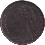 1867 FARTHING ( VF ) - FARTHING - Cambridgeshire Coins
