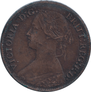 1867 FARTHING ( VF ) - FARTHING - Cambridgeshire Coins
