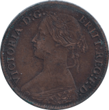 1867 FARTHING ( VF ) - FARTHING - Cambridgeshire Coins