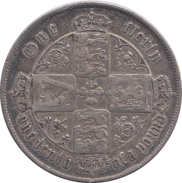 1867 FLORIN ( GF ) - FLORIN - Cambridgeshire Coins