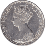 1867 FLORIN ( GVF ) DIE 5 - FLORIN - Cambridgeshire Coins
