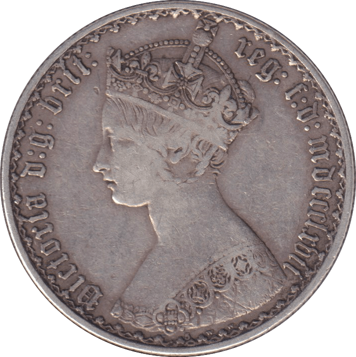 1867 FLORIN ( VF ) - FLORIN - Cambridgeshire Coins