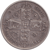 1867 FLORIN ( VF ) - FLORIN - Cambridgeshire Coins