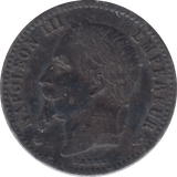 1867 FRANCE 50 CENT - WORLD COINS - Cambridgeshire Coins