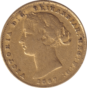 1867 GOLD SOVEREIGN AUSTRALIA - SOVEREIGN - Cambridgeshire Coins