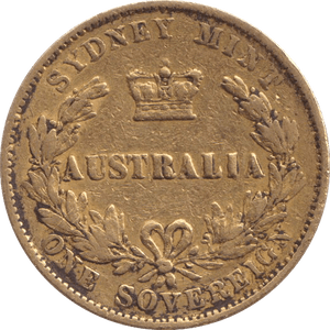 1867 GOLD SOVEREIGN AUSTRALIA - SOVEREIGN - Cambridgeshire Coins