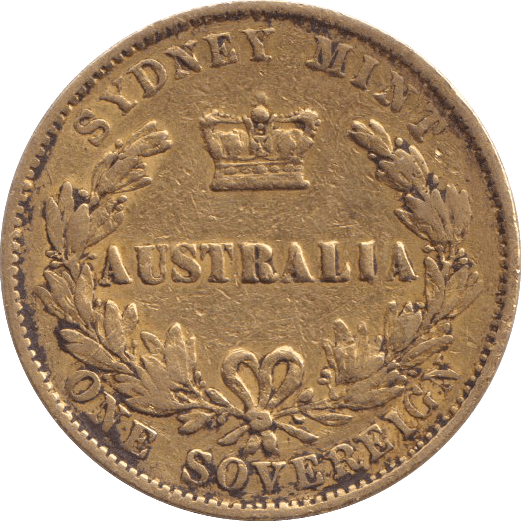 1867 GOLD SOVEREIGN AUSTRALIA - SOVEREIGN - Cambridgeshire Coins