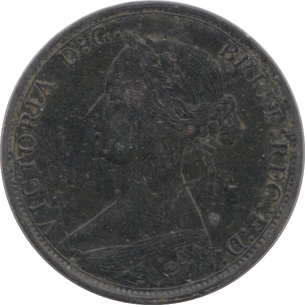 1867 HALFPENNY ( EF ) - Halfpenny - Cambridgeshire Coins