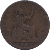 1867 HALFPENNY ( FAIR ) - Halfpenny - Cambridgeshire Coins