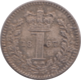 1867 MAUNDY ONE PENNY ( UNC ) - MAUNDY ONE PENNY - Cambridgeshire Coins