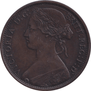 1867 PENNY ( AUNC ) - PENNY - Cambridgeshire Coins