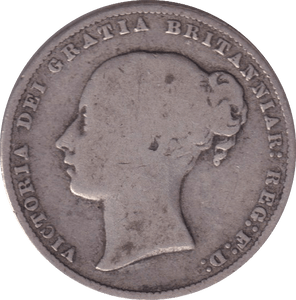 1867 SHILLING DIE NO.1 ( FINE ) - SHILLING - Cambridgeshire Coins