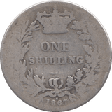 1867 SHILLING ( FAIR ) DIE 7 - Shilling - Cambridgeshire Coins