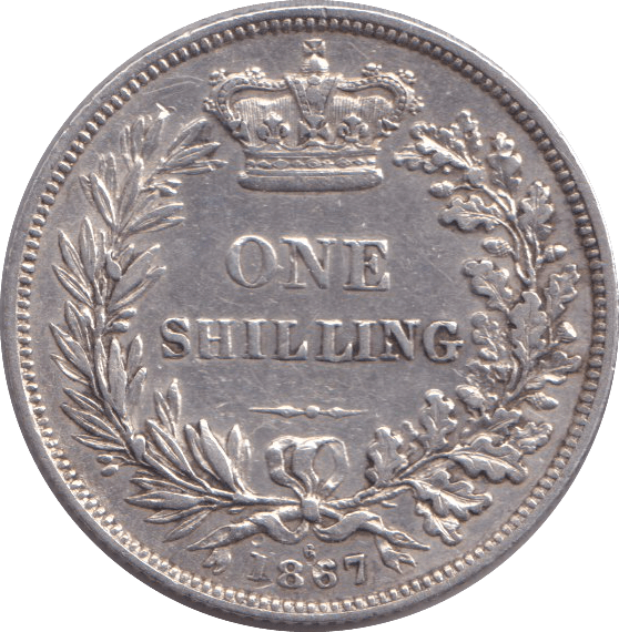 1867 SHILLING ( GVF ) - SHILLING - Cambridgeshire Coins