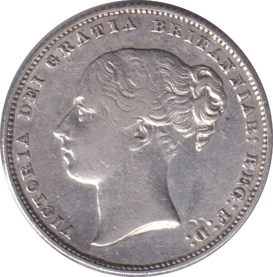 1867 SHILLING ( GVF ) - SHILLING - Cambridgeshire Coins