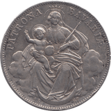 1867 SILVER THALER MADONNA AND CHILD BAVARIA - SILVER WORLD COINS - Cambridgeshire Coins
