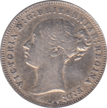 1867 THREEPENCE ( GF ) - THREEPENCE - Cambridgeshire Coins